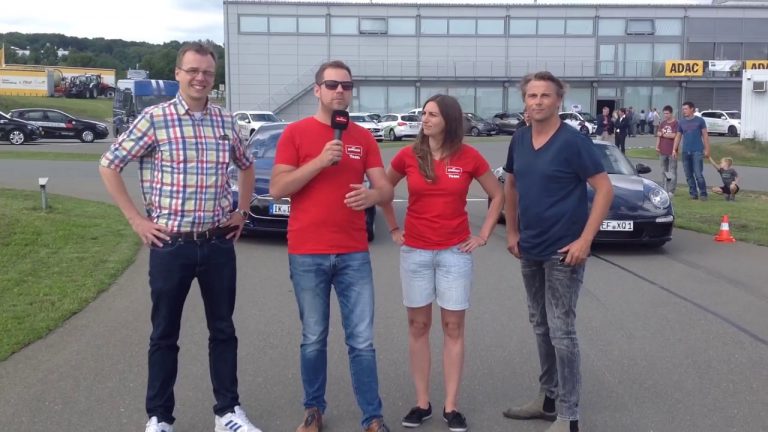 Porsche gegen Tesla Radio Thüringen Beitrag Strominator Drag Race Porsche gegen Tesla