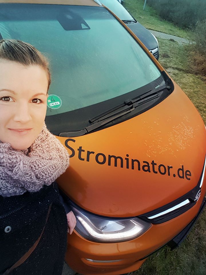Strominator - Opel Ampera-E als Mietwagen mit Mieter