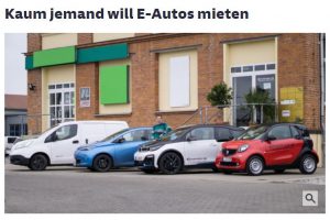 nextmove Süeddeutsche Zeitung Kaum einer will Elektroautos mieten
