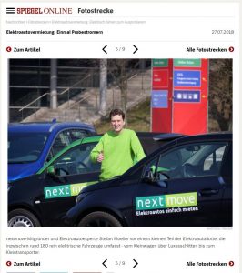 nextmove - Spiegel Online - Elektroautovermietung
