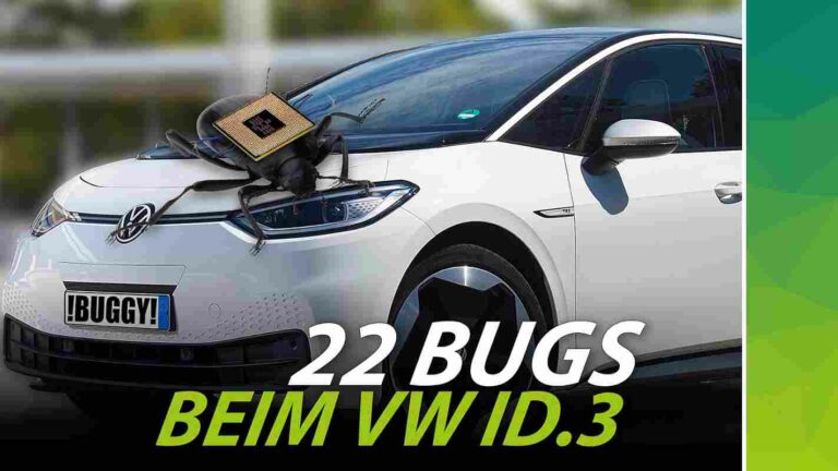 22 Bugs beim ID.3: Software-Fehler von nextmove identifiziert