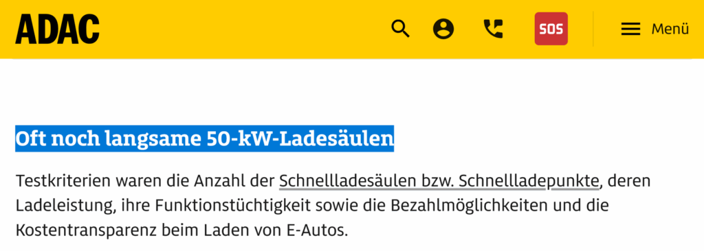 Kritik an langsamen Autobahnladern