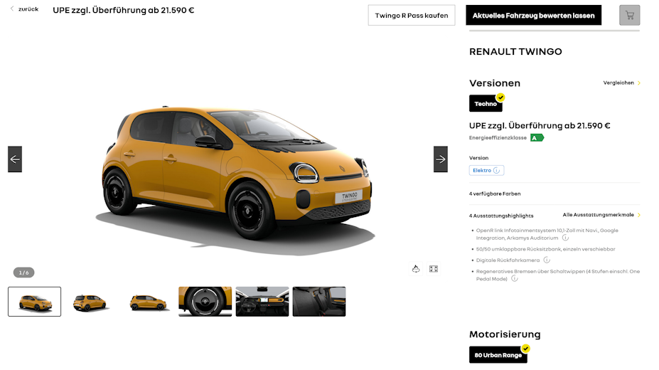 Renault Twingo feiert Comeback