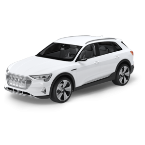 Audi e-tron Y front view 3D Modell white