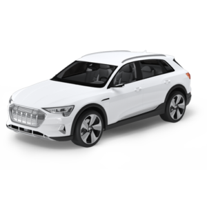 Audi e-tron Y front view 3D Modell white