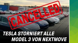 Servicehölle: Tesla storniert Model 3 Großbestellung von nextmove