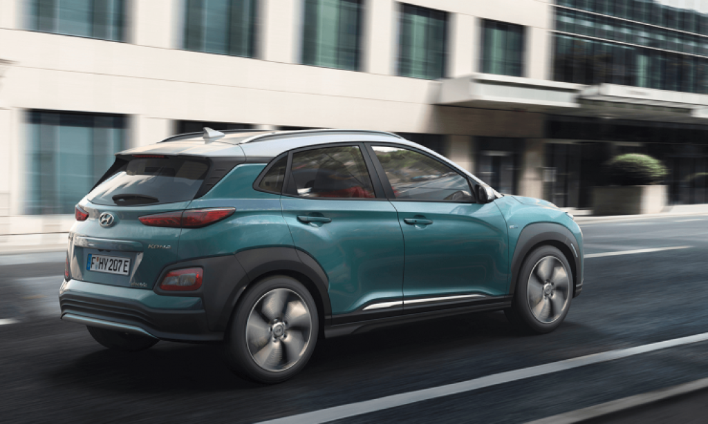 Hyundai Kona auf der Straße