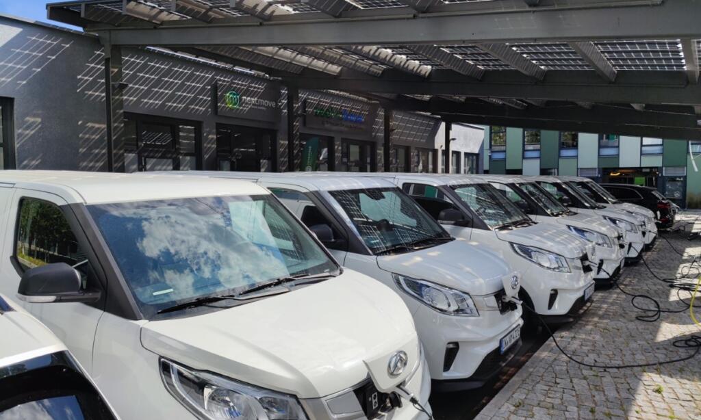 Maxus eDeliver 3 Elektro-Lieferwagen Flotte